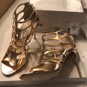 Jimmy Choo caged heels